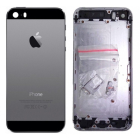 Apple iPhone 5S achterkant grijs (space grey) (gebruikt grade B, origineel)