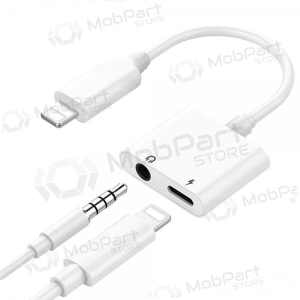 Adapter bluetooth ADP13 iš Lightning į Lightning + 3,5mm (wit)