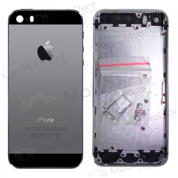 Apple iPhone 5S achterkant grijs (space grey) (gebruikt grade B, origineel)