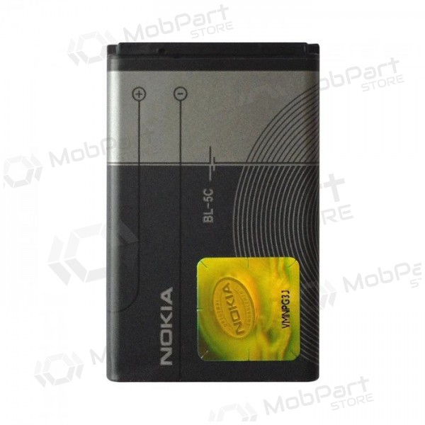 Nokia BL-5C batterij / accu (1020mAh) (service pack) (origineel)