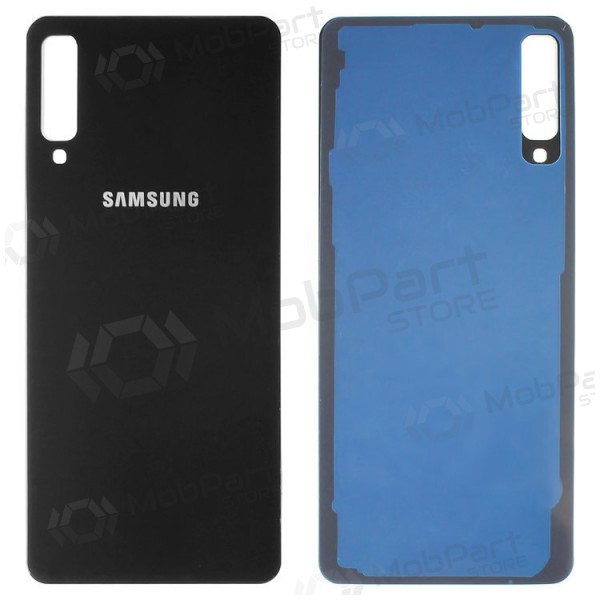 Samsung A750 Galaxy A7 (2018) achterkant (zwart)