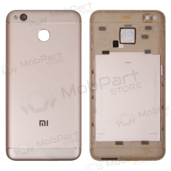 Xiaomi Redmi 4X achterkant (gouden)