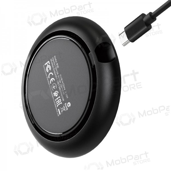 Lader draadloze Borofone BQ6 QC3.0 (15W) (zwart)