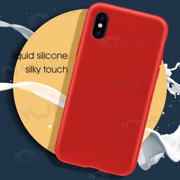 Apple iPhone 13 hoesje - Liquid Silicone - 1.5mm (rood)