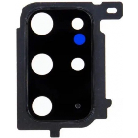 Samsung G985 / G986 Galaxy S20 Plus camera glas (zwart)