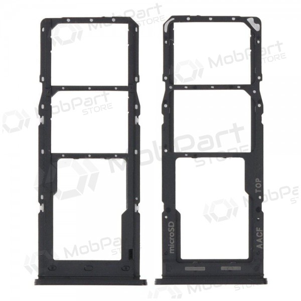 Samsung A136 Galaxy A13 5G SIM-kaarthouder (zwart) (service pack) (origineel)