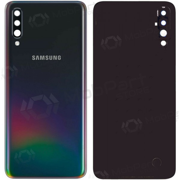 Samsung A505 Galaxy A50 2019 achterkant (zwart) (service pack) (origineel)