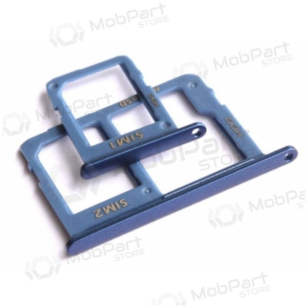 Samsung A605 Galaxy A6+ 2018 SIM-kaarthouder (2stuks) (blauw)