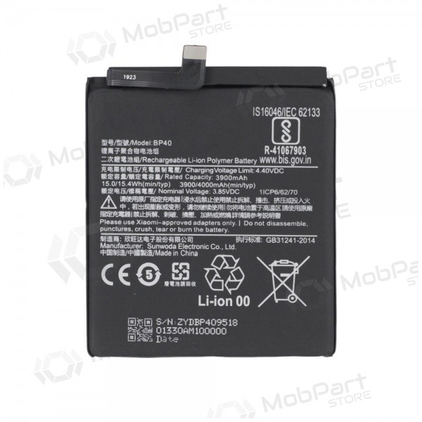 Xiaomi Mi 9T batterij, akumuliatorius (BP41)