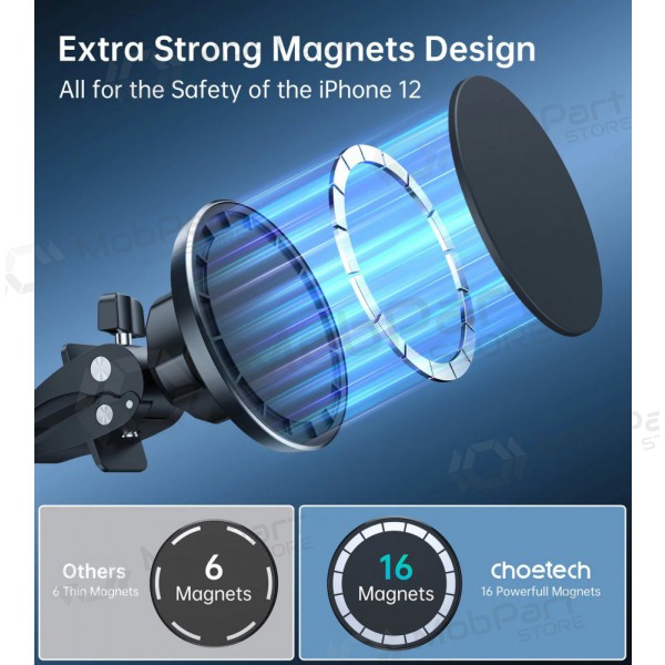 Autotelefoonhouder Choetech AT0004 zwart