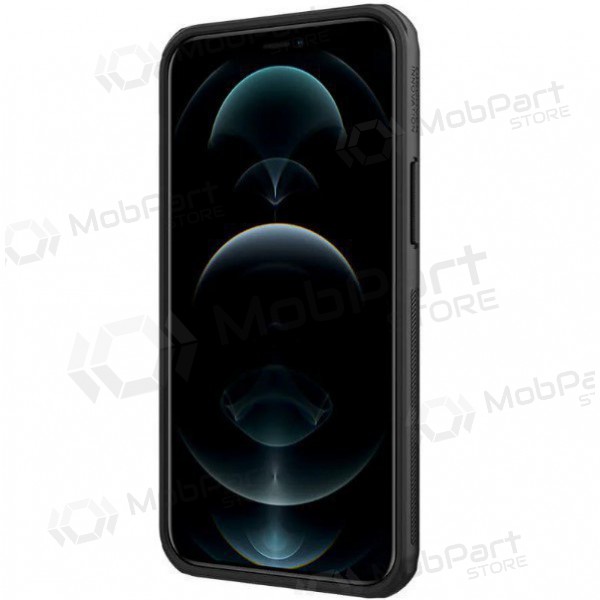 Apple iPhone 14 Pro Max hoesje „Nillkin Frosted Shield“ (zwart)