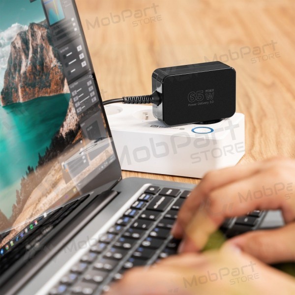 Universele laptoplader Kruger&Matz 65W zwart