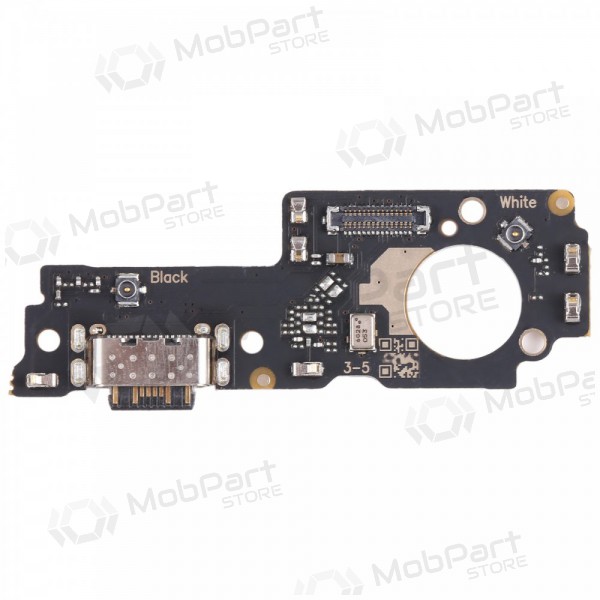 Xiaomi Poco M4 5G, M5 5G, Redmi Note 11E oplaadconnector en microfoon (service pack) (origineel)