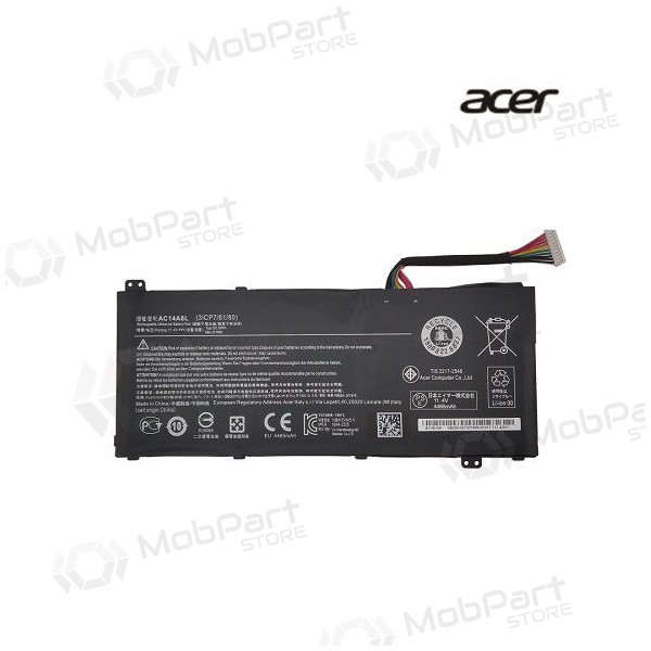 ACER AC14A8L, 4465mAh laptop batterij - PREMIUM