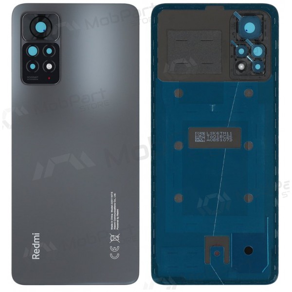 Xiaomi Redmi Note 11 Pro achterkant (grijs) (origineel) (service pack)