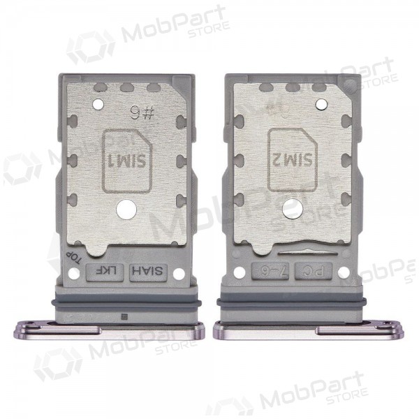 Samsung S918 Galaxy S23 Ultra Dual SIM-kaarthouder (levandos)