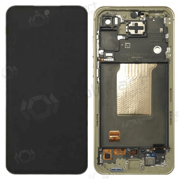 Samsung Galaxy A55 scherm (Awesome Lemon) (met een frame) (refurbished)