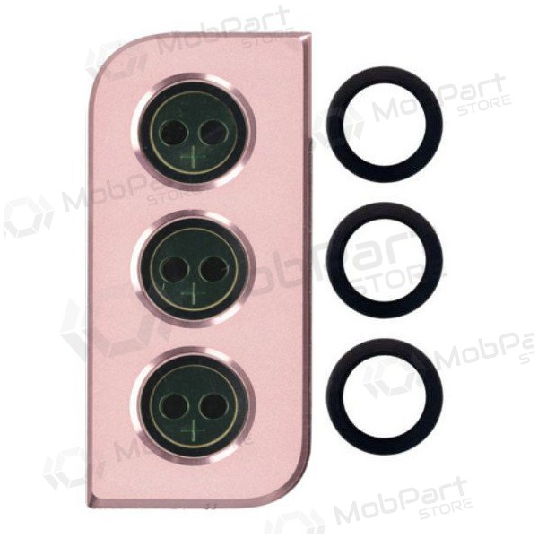 Samsung G991 Galaxy S21 5G camera glas (roze)