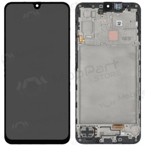 Samsung Galaxy A17 4G scherm (zwart) (met frame) (origineel)