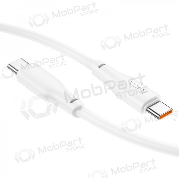 USB-C kabel Hoco X93 USB-C naar USB-C 1 m 100 W wit