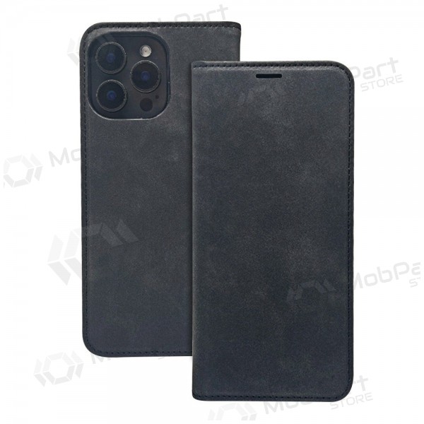 Samsung Galaxy A16 hoesje - Smart Suede (zwart)