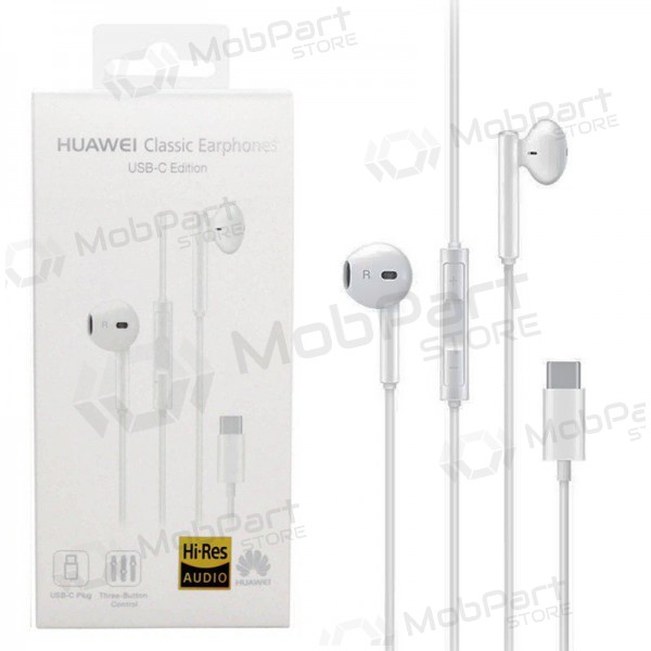 Ausinės Huawei CM33 Type-C (Wit)