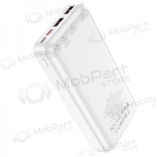 Externe batterij Power Bank Hoco J101A PD 20W+Quick Charge 3.0 22.5W 20000mAh Wit