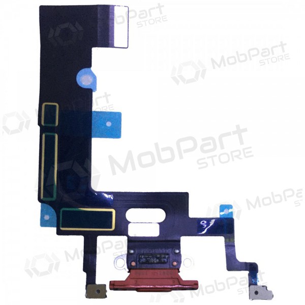 Apple iPhone XR oplaadconnector en microfoon (rood)