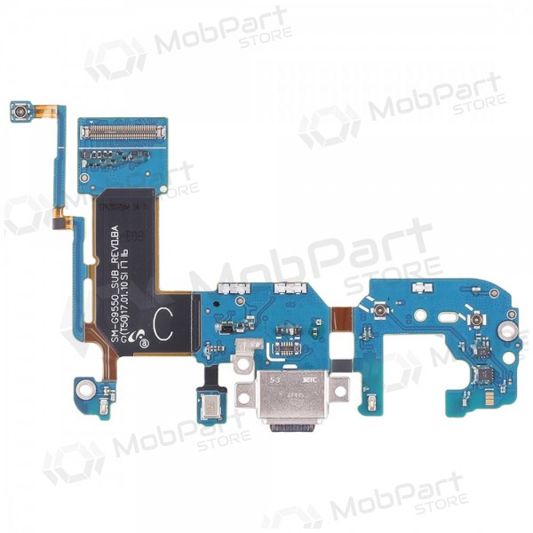 Samsung G955F Galaxy S8+ oplaadconnector en microfoon (gebruikt Grade A, origineel)