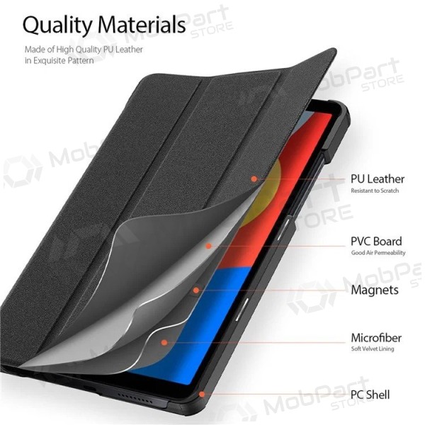 Xiaomi Redmi Pad SE 8.7 hoesje - Dux Ducis Domo (zwart)