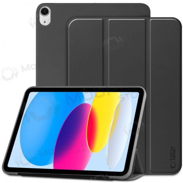 Apple iPad 10.9 2022, iPad 11 2025 hoesje - Tech-Protect SmartCase (zwart)