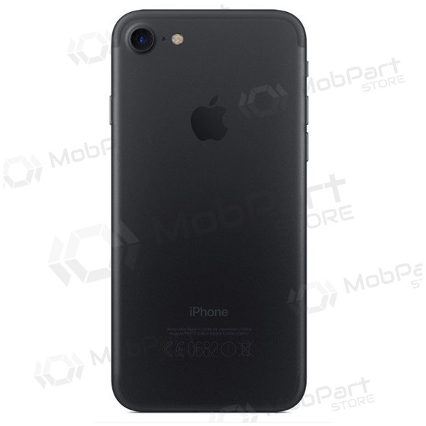 Apple iPhone 7 achterkant (zwart) (gebruikt grade C, origineel)