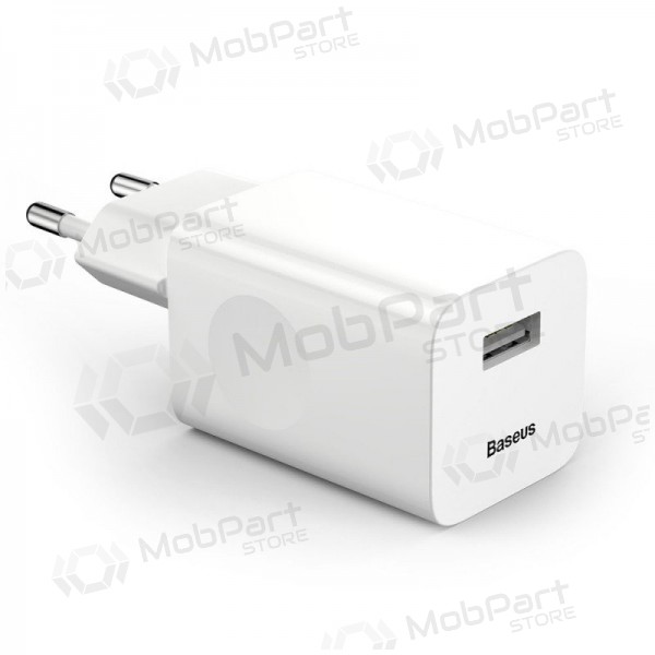Telefoonoplader Baseus CCALL-BX02 24 W USB-A wit