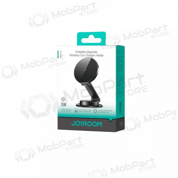 Automobilinis laikiklis-lader Joyroom JR-ZS408 (dashboard) 15W zwart