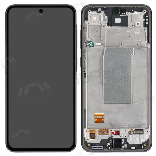 Samsung Galaxy A36 scherm (zwart) (met een frame) (origineel)