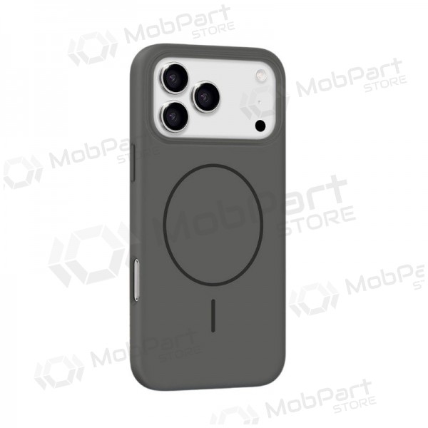 Apple iPhone 17 Pro, 18 Pro hoesje - X-Level Fluid Skin MagSafe (zwart)