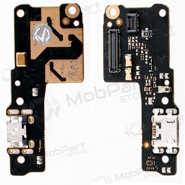 Xiaomi Redmi 7A oplaadconnector en microfoon