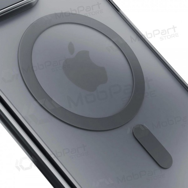 Apple iPhone 17 Pro, 18 Pro hoesje - 3mk Frosty MagCase (zwart)