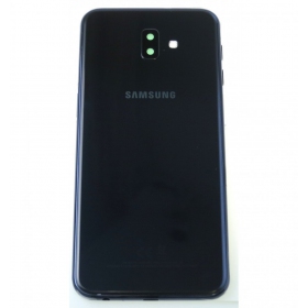 Samsung J610 Galaxy J6+ 2018 achterkant (zwart) (gebruikt grade C, origineel)