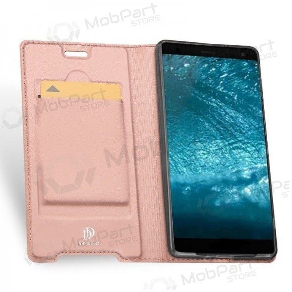 Apple iPhone 11 Pro Max hoesje - Dux Ducis Skin Pro (roze / goud)