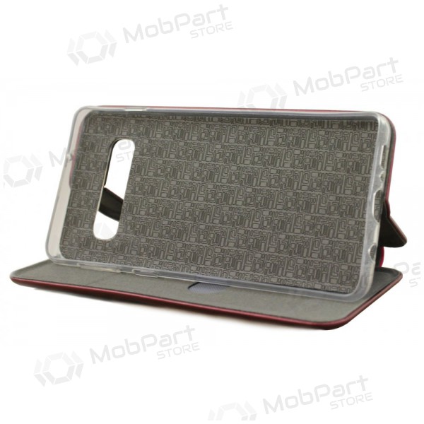 Apple iPhone XS Max hoesje -Book Elegance- (bordeaux)
