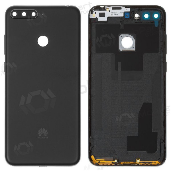 Huawei Y6 Prime 2018 / Honor 7C (AUM-L41) achterkant (zwart)