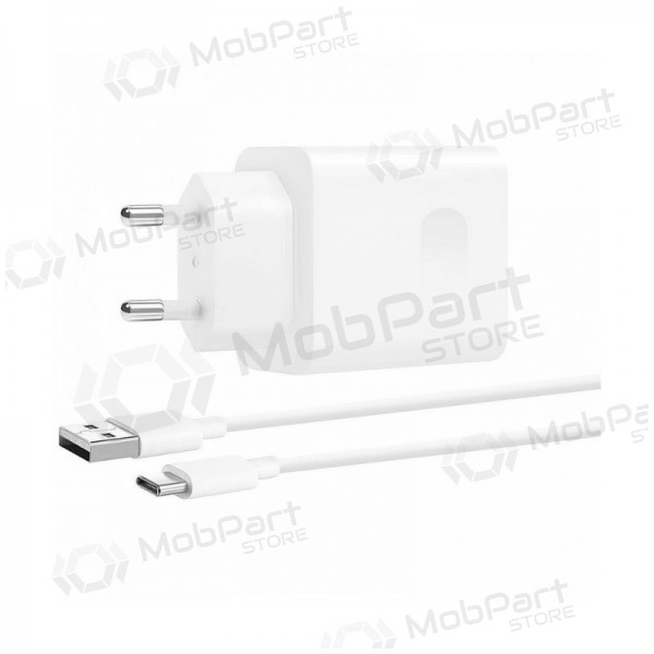 Lader origineel Huawei CP404B SuperCharge 22.5W + kabel Type-C 1m in het pakket wit