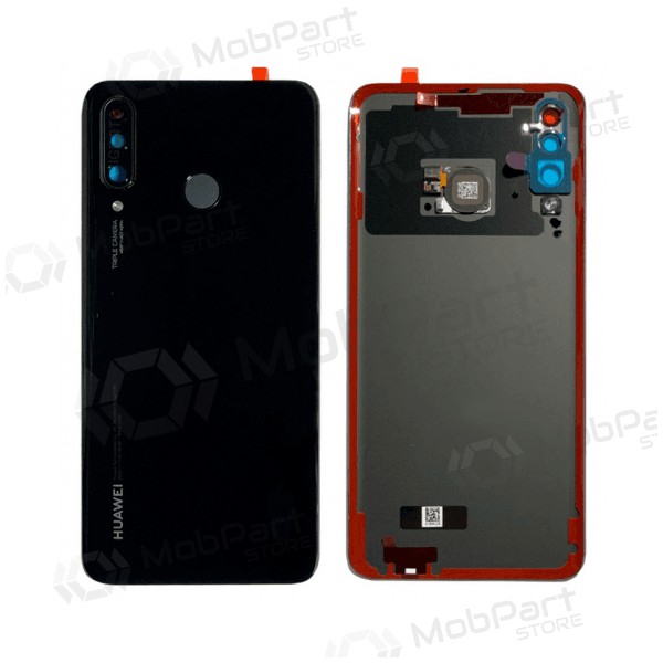 Huawei P30 Lite / P30 Lite New Edition 2020 48MP achterkant zwart (Midnight Black) (gebruikt grade A, origineel)