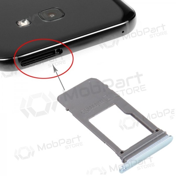Samsung A520F Galaxy A5 2017 SIM-kaarthouder (2stuks) (blauw) (origineel)
