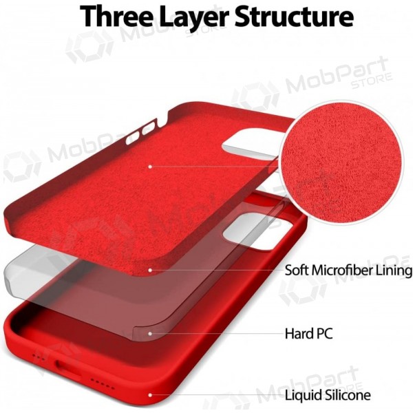 Samsung Galaxy S26+ hoesje Mercury - Pure Magsafe Silicon Case (rood)