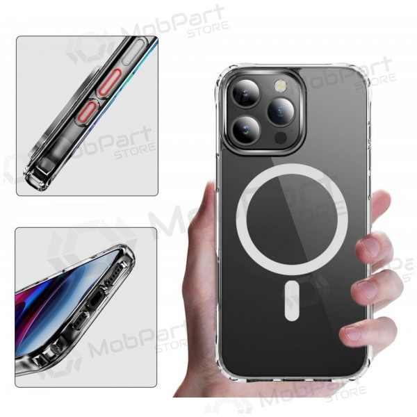 Apple iPhone 13 Pro Max hoesje - Perfectionists Clear Mag Case (transparant)