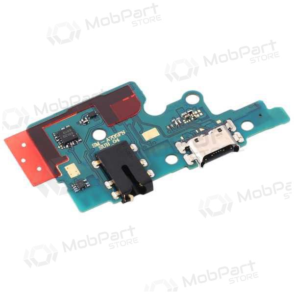 Samsung A705 Galaxy A70 2019 oplaadconnector en microfoon (service pack) (origineel)