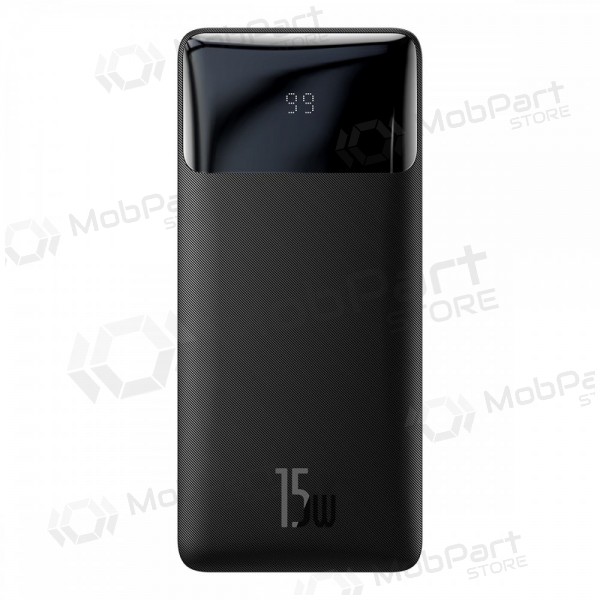 Externe batterij Power Bank Baseus Bipow Type-C PD+2xQuick Charge 3.0 15W 10000mAh zwart PPBD050001