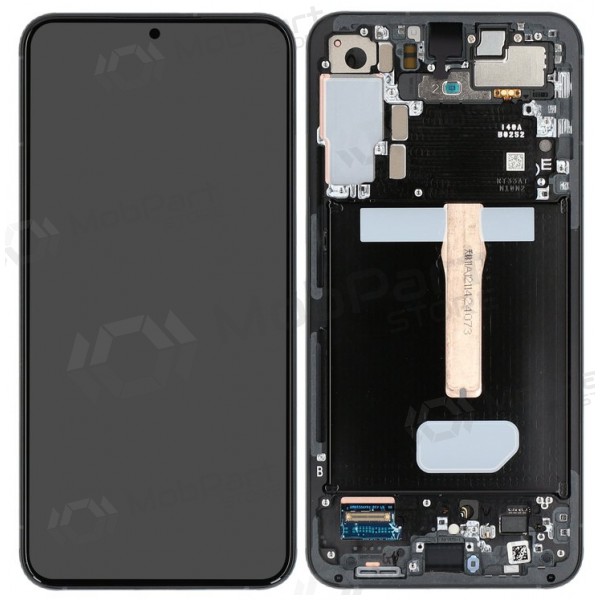 Samsung Galaxy S22+ scherm (grafitas) (met een frame) (origineel)